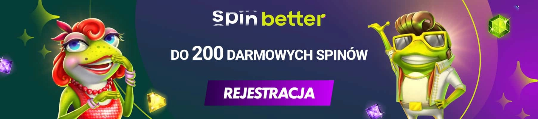 Spinbetter do 200 darmowych spinów